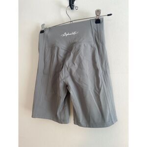 Alphalete Gray Biker Pulse Surge Biker Shorts NWOT Small